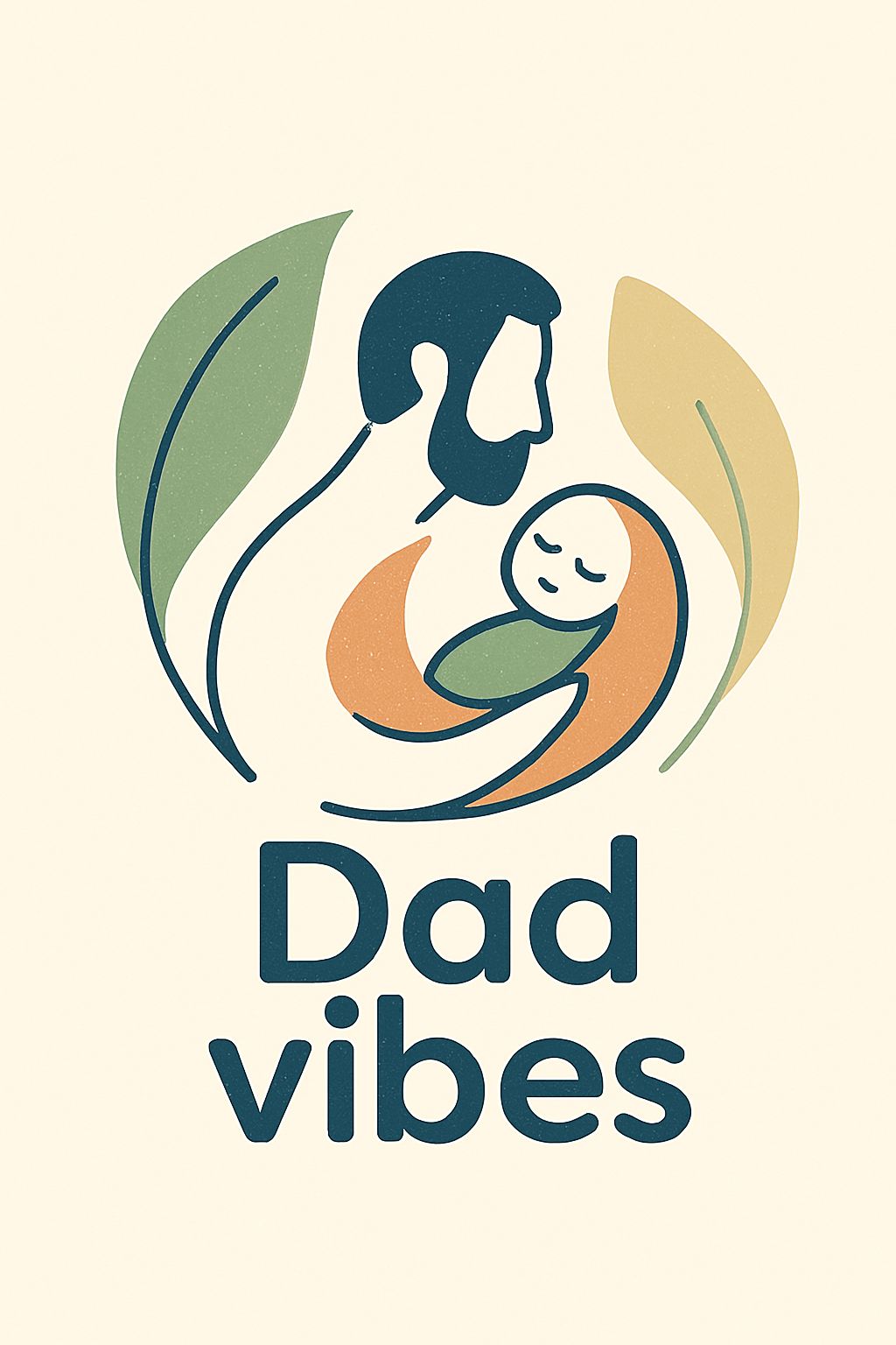 Logo Dad Vibes — corso di accompagnamento alla nascita per papà